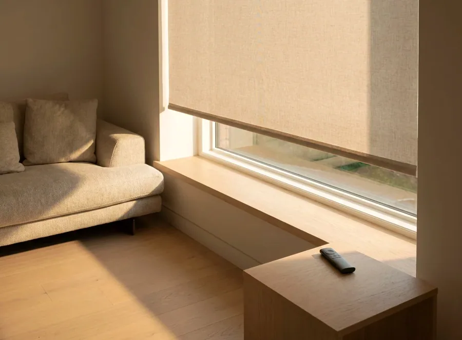 Motorised blinds & automation fitted in a Welgemoed home