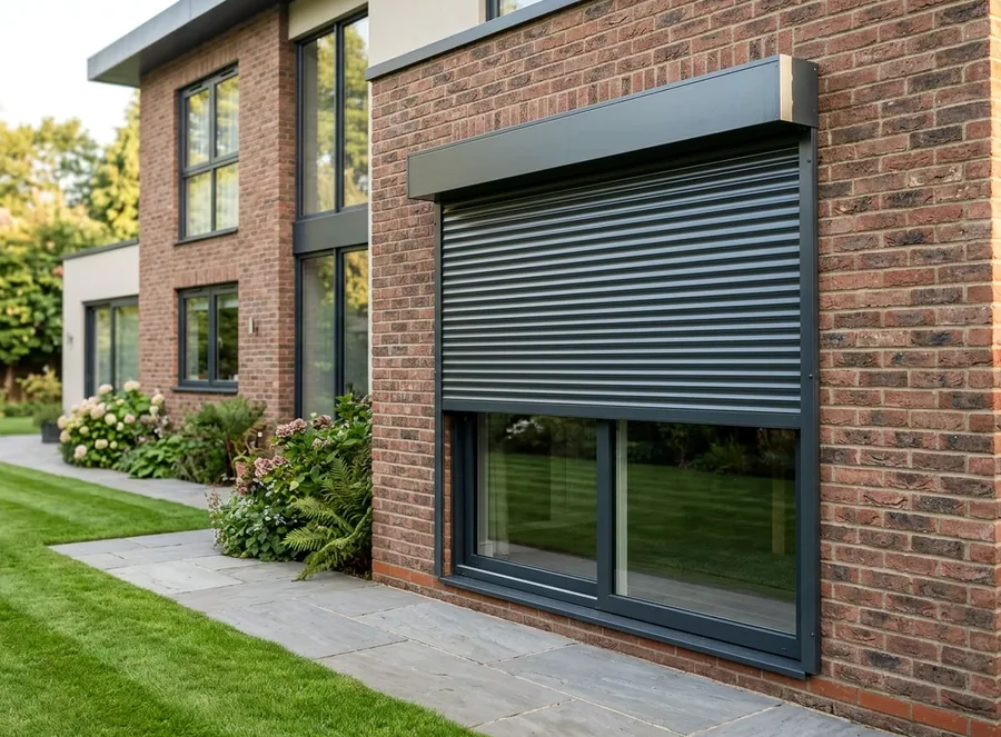 Roller shutters fitted in a Welgemoed home