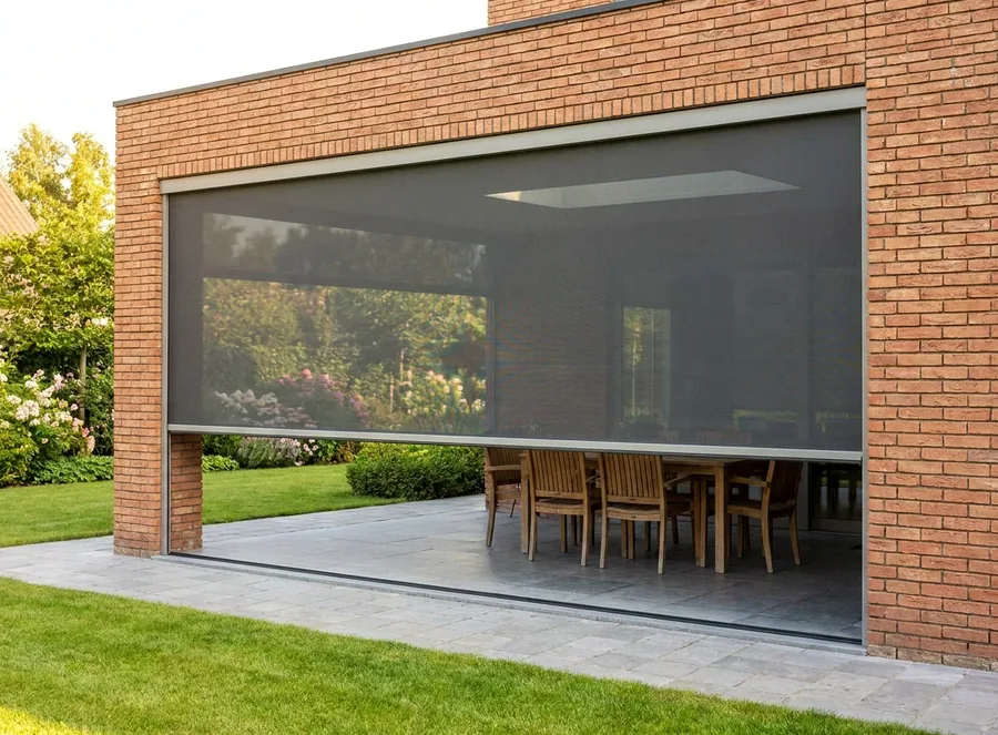 Zip screens fitted in a Welgemoed home